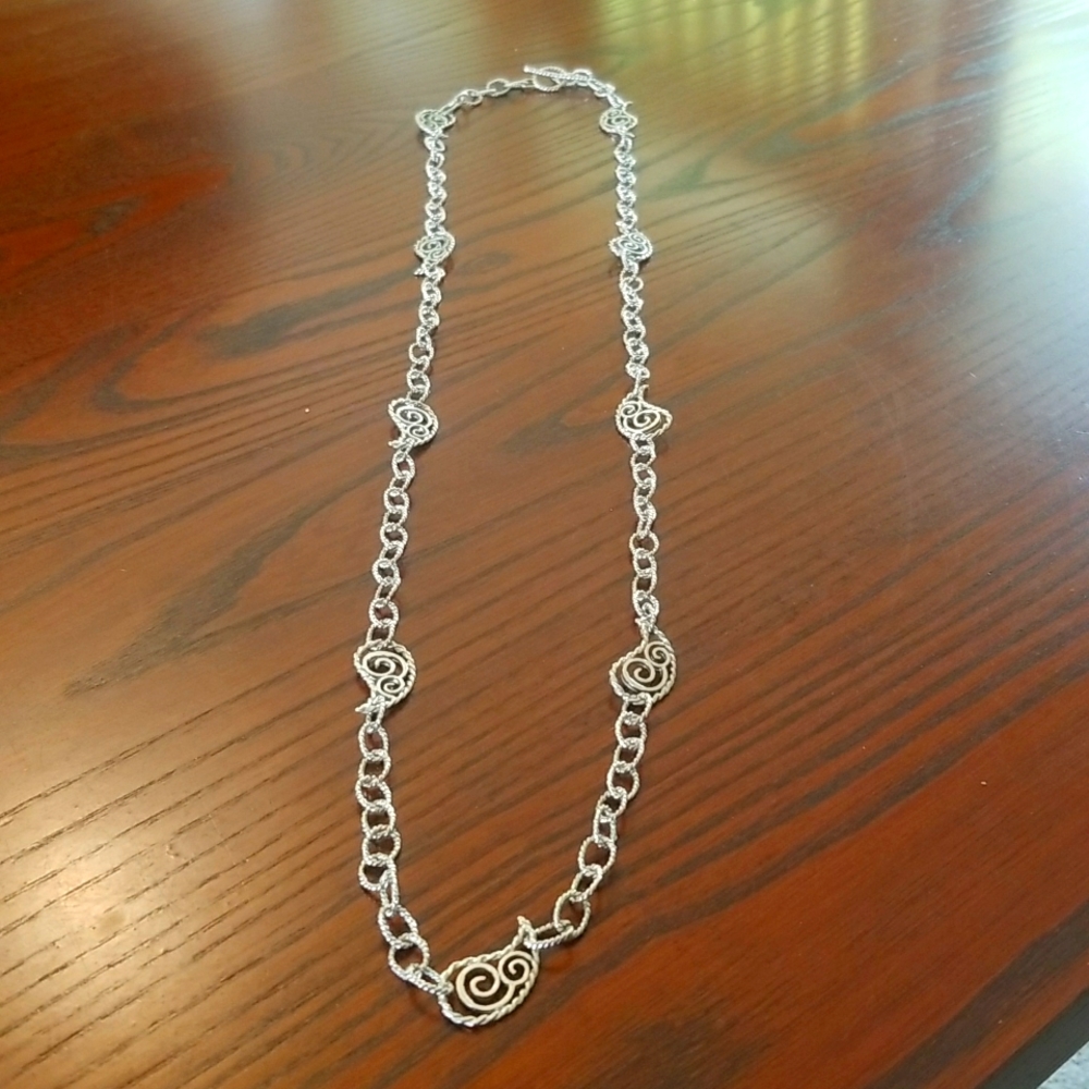 36" necklace with paisleys chain